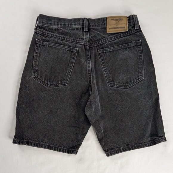 Wrangler Men's Black Denim Shorts - Picture 2 of 7